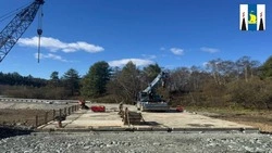 На дороге Лиственничное — Охотское начали разбирать старый мост через Христофоровку