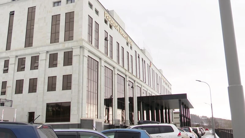 При поддержке правительства на Сахалине построили отель с огромным аквапарком