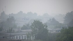 Южно-Сахалинск заволокло дымом от якутских пожаров