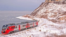 Пригородные поезда отменили на Сахалине 25 января