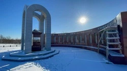 Капитальный ремонт мемориала успешно завершили в Нефтегорске