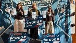 София Надыршина стала лучшей сноубордисткой России в параллельном гиганте