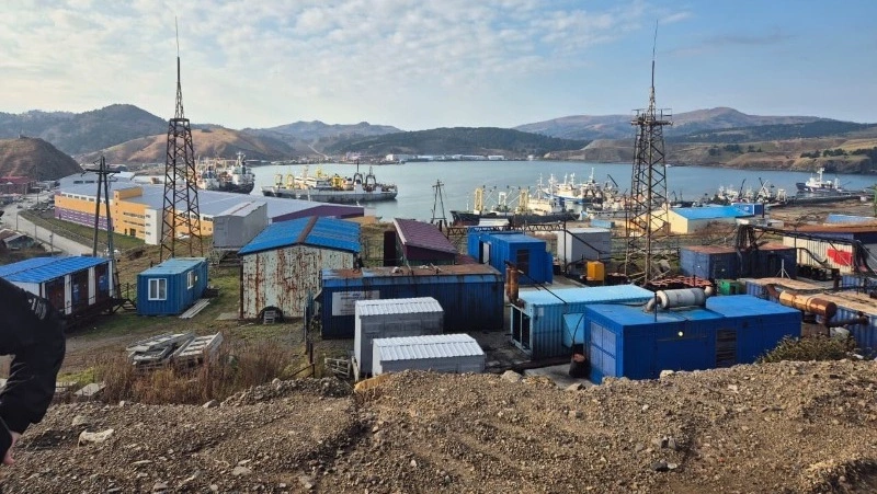 В селе Малокурильском провели первый пуск газа на строящейся электростанции