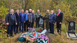 На могиле участника Великой Отечественной войны Иосифа Терских установили памятник 