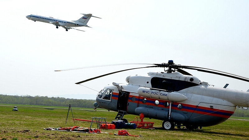 Троих рыбаков с ожогами после взрыва газа перевезли с Курил на Сахалин
