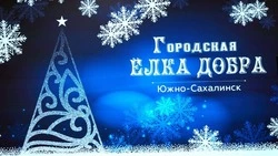 Новогодняя акция «Городская Елка добра» исполнит мечты юных жителей Южно-Сахалинска
