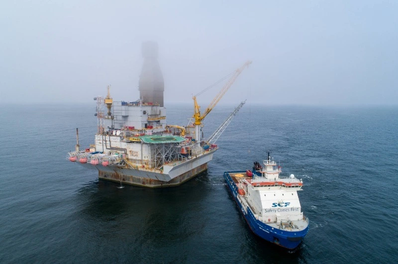 «Сахалин-1» аварийно остановил подачу газа