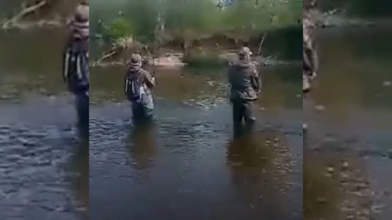 Сахалинские рыбаки стеной стоят в Лютоге в надежде поймать симу