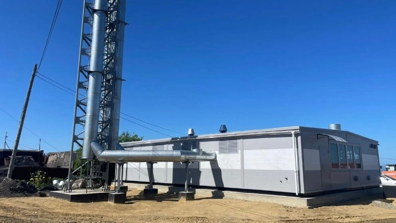 Новая котельная заменит старую угольную в Корсакове 