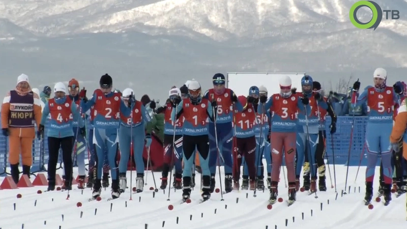 «Дети Азии». Лыжные гонки, смешанная эстафета 2х2. Запись от 13 февраля