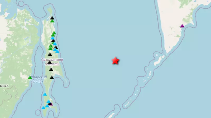 Мощное землетрясение случилось к северу от Сахалина