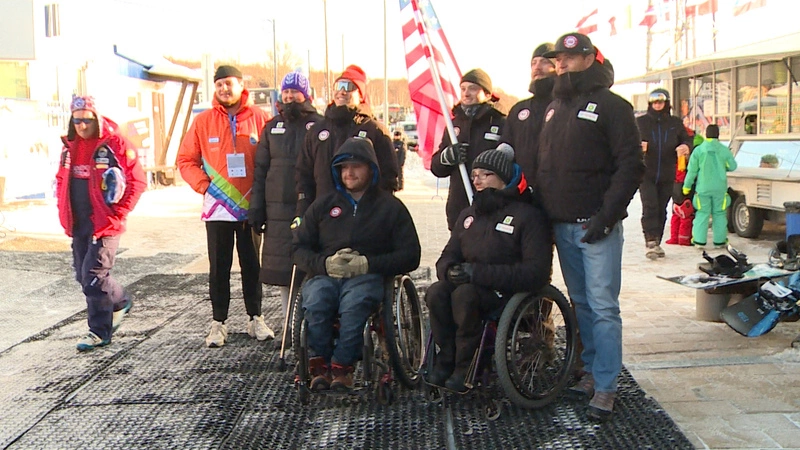 Финальная тренировка паралимпийцев прошла на склонах «Горного воздуха»