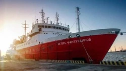 Теплоход «Игорь Фархутдинов» задержали в пути на Кунашир из-за непогоды