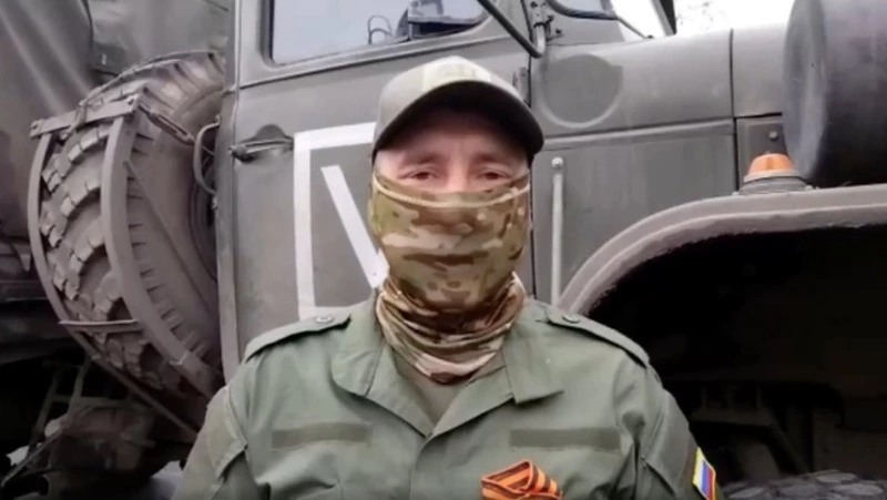 Военнослужащий поздравил жителей Сахалина с наступающим Днем Победы из зоны СВО