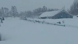 «А если пожар, или скорая срочно?»: район Южно-Сахалинска утонул в снегу