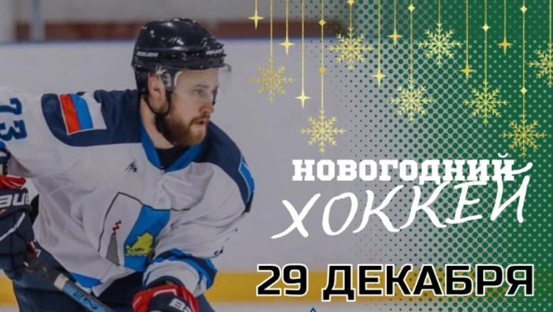 Новогодний хоккейный матч проведут «Динамо Сахалин» 29 декабря