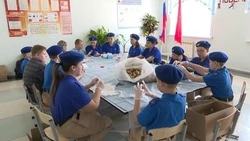 Отделение патриотического юнармейского движения. В одном строю 16.04.24