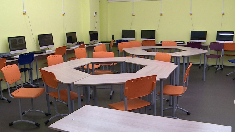 На Сахалине открыли школу с муравьиными фермами и английской телефонной будкой