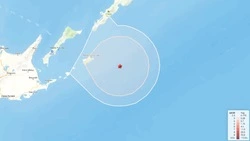 Подземные толчки силой до 3 баллов ощутили на Шикотане