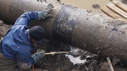 Ландшафт местности помешал устранению аварии на водопроводе в Южно-Сахалинске