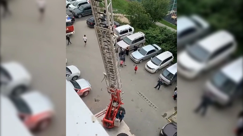 В Южно-Сахалинске из-за оставленной на плите кастрюли задымилась многоэтажка