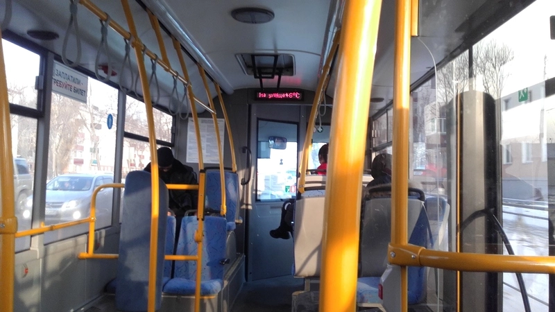 Электронные системы новых автобусов в Южно-Сахалинске живут своей жизнью
