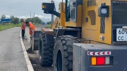 Новый тротуар на Речной