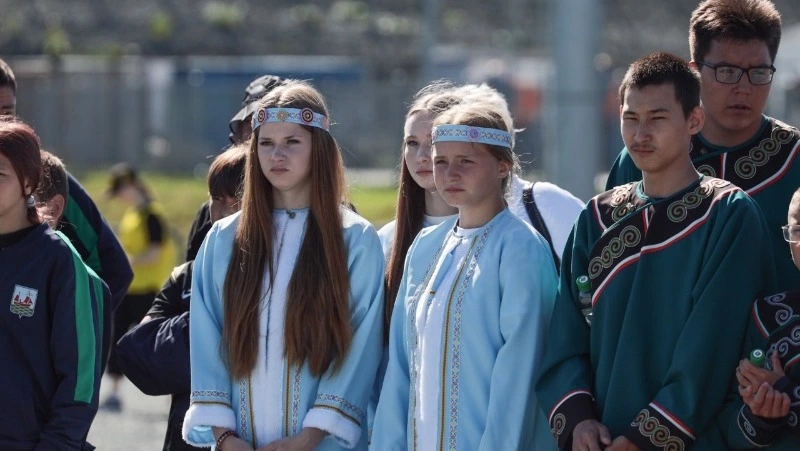 На Сахалине провели соревнования по национальным видам спорта среди детей КМНС 