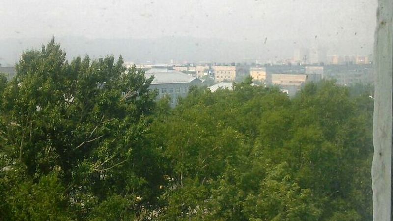 Южно-Сахалинск накрыло дымом из Корсакова