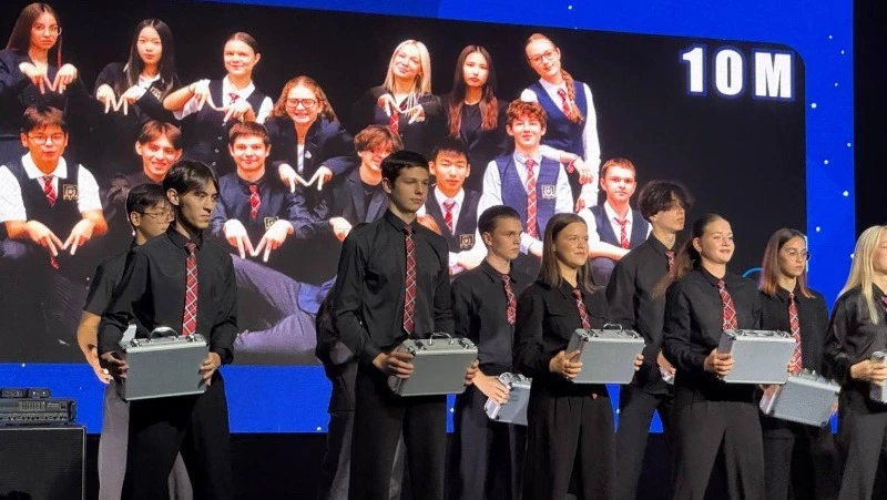 Учеников медиакласса в Южно-Сахалинске посвятили в лицеисты