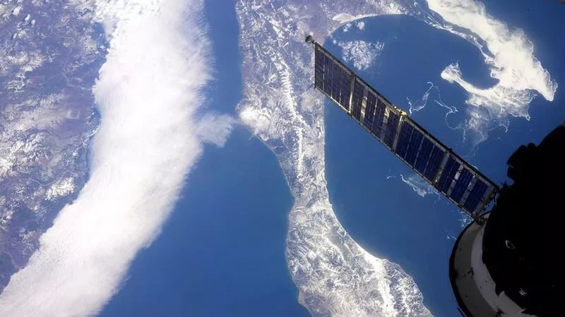Российский космонавт Иван Вагнер сделал фото Сахалина с МКС