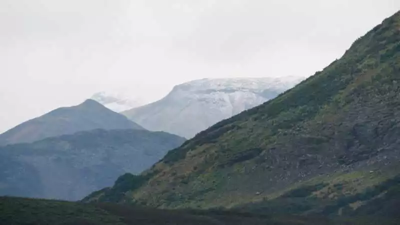 В Сахалинской области выпал первый снег