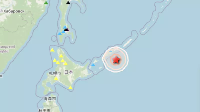 Землетрясение произошло у берегов Итурупа