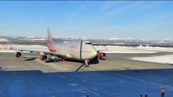 Легендарная «Королева неба» приземлилась в аэропорту Южно-Сахалинска 