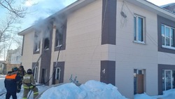 В Южно-Сахалинске горело бывшее учебное заведение