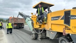 Ремонт улицы Лесной в Южно-Сахалинске приблизился к завершению