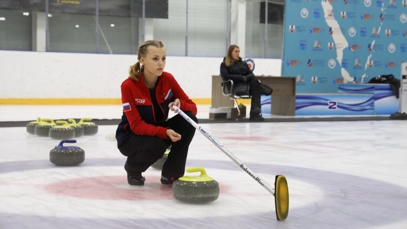 Региональный Кубок по керлингу провели на базе «Восток» на Сахалине