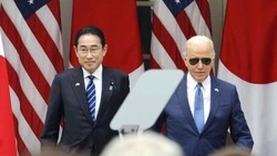 Кисида Фумио и Джо Байден провели встречу в Вашингтоне