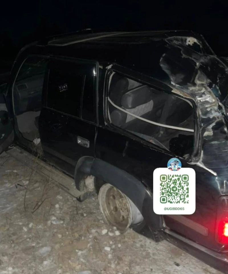 В ДТП на трассе Южно-Сахалинск — Оха пострадал пассажир внедорожника