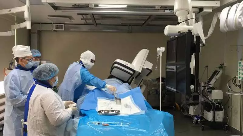 В Тымовской ЦРБ заработал ангиограф