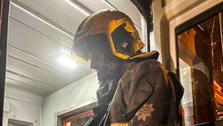 Балкон жилого дома горел в Макарове 31 января