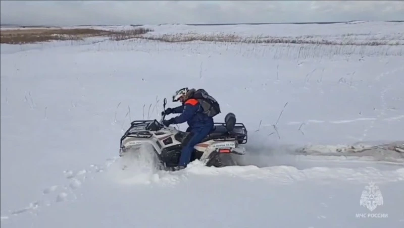 Пропавших рыбаков искали с помощью беспилотников в Поронайском районе