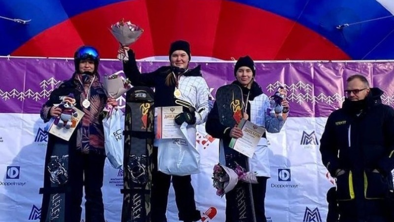 Сноубордистка София Надыршина