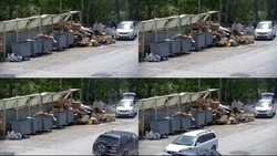 В Южно-Сахалинске начали массово штрафовать за выброс мусора из окон авто