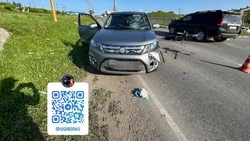 Не пропустила: при выезде на главную неопытный водитель наехала на велосипедиста в Южно-Курильске 