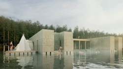 Плавучая баня на Вавайском и кафе на маяке: власти Сахалина показали проект нового природного парка