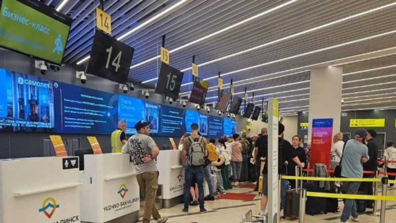 Почти 380 пассажиров рейса Москва — Петропавловск-Камчатский застряли в Южно-Сахалинске