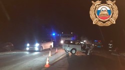 Водитель «паркетника» устроил лобовое столкновение на корсаковской трассе