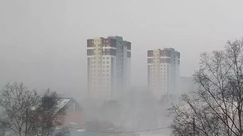 Юг Сахалина утонул в густом тумане из-за температурной аномалии