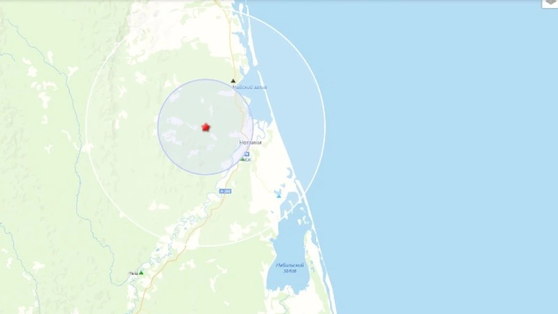 Жители Ноглик ощутили подземные толчки силой до 2 баллов